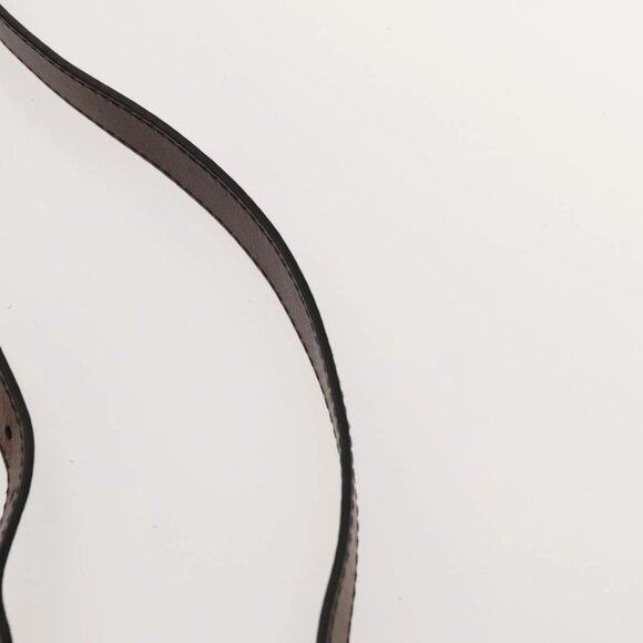 BURBERRY Nova Check Shoulder Bag Canvas Beige Gold Auth BA2533 - Picture 9 of 16